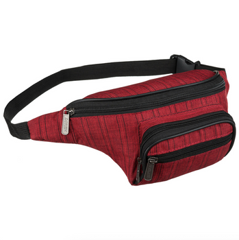 Nerka sportowa Compact z poliestru w atrakcyjnym czerwonym kolorze