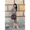 Torba shopper skórzana brązowa Paolo Peruzzi IN-64-BR na ramię