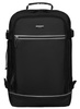 Plecak podróżny czarny z uchwytem na walizkę - Peterson