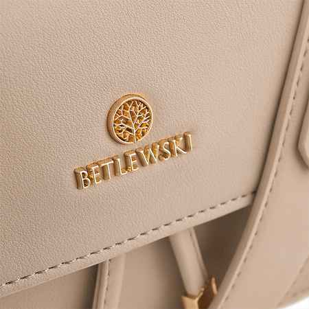 Listonoszka na ramię MILEY bezowy