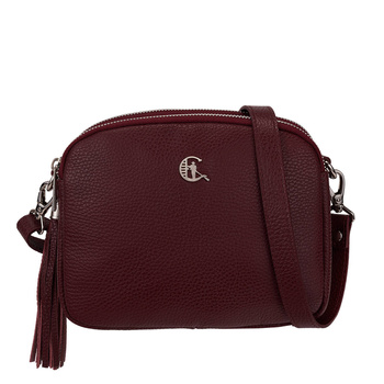 Listonoszka Canaletto z groszkowanej skóry - elegancja na co dzień