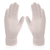 Rękawiczki damskie WINTER jasny-szary