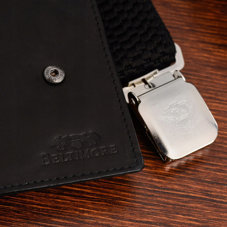 Zestaw męski skóra portfel pion szelki Beltimore