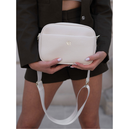 Torebka listonoszka crossbody z kieszeniami na suwak - Rovicky-