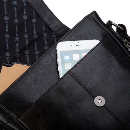 Torba męska VINTAGE czarny