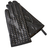 Rękawiczki damskie GLAM ROCK iTOUCH czarny xxl