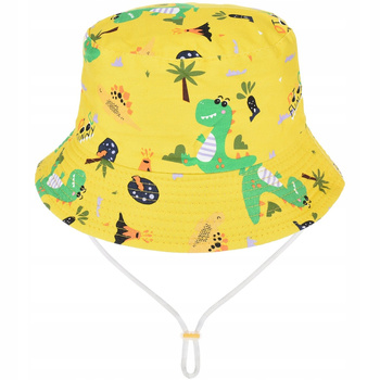 Kapelusz dziecięcy z regulacją bawełniany letni