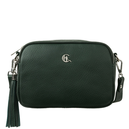 Listonoszka skórzana Canaletto w zielonym - elegancka i praktyczna