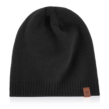 Czapka męska beanie WINTER czarny