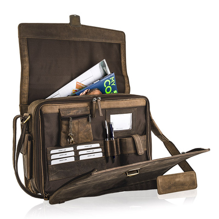 Torba męska HUNTER brazowy