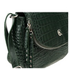 Torebka listonoszka Canaletto - elegancka skóra krokodyla w zieleni
