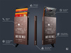 Etui na karty kredytowe RFID ZEN "INTO THE WILD"