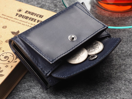 Portfel DOPPIO Max granatowy