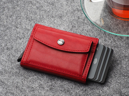 Portfel DOPPIO Max czerwony