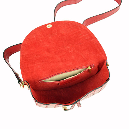 Torebka skórzana Luka 19-16-01 CROCO