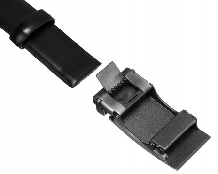 Elegancki pasek męski z klamrą automatyczną - Peterson 125
