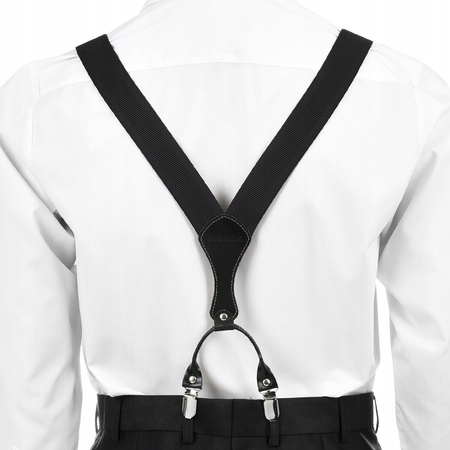 Szelki do spodni męskie eleganckie mocne pudełko