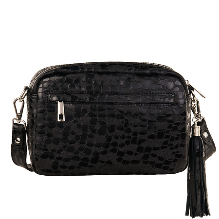 Listonoszka skórzana krople - elegancja i funkcjonalność na co dzień