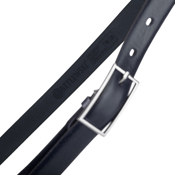 Pasek damski LIVIA granatowy 105-122-cm
