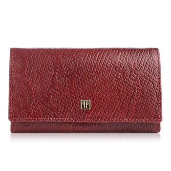 Portfel damski skórzany duy Paolo Peruzzi T-09-RD