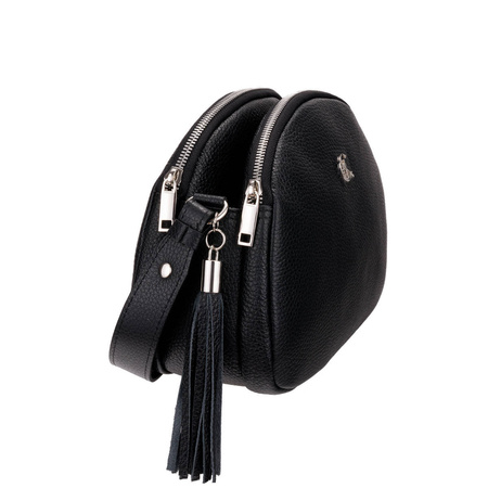 Listonoszka Canaletto z groszkowanej skóry - elegancka i funkcjonalna