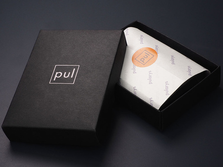 Portfel PORTER Go wykonany z woskowanej skóry Hunter wiśniowy