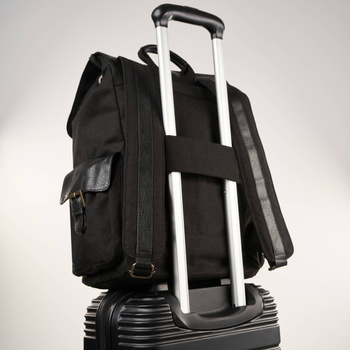 Plecak męski szkolny A4 na laptopa podróny do pracy wegaski Paolo Peruzzi E-22-BL