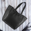 Torba shopper skórzana damska Paolo Peruzzi IN-64-BL czarna