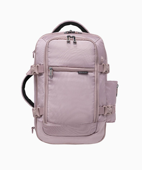 Plecak wielofunkcyjny do samolotu różowy damski Puccini