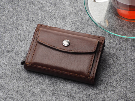 Portfel DOPPIO Max brązowy