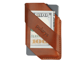 Portfel NAMIB wykonany z roślinnie garbowanej skóry Nomad koniak