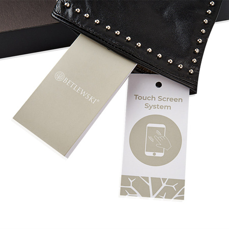 Rękawiczki damskie GLAMOUR iTOUCH czarny xl
