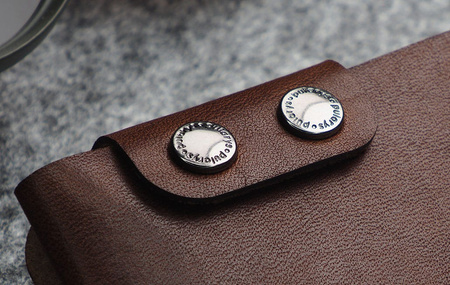 Portfel HOBBY wykonany ze skory Nomad brązowy