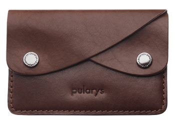 Portfel RETRO wykonany z roślinnie garbowanej skóry Nomad brązowy