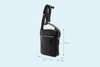Skórzana listonoszka męska - Nonconformist Messenger small bag black