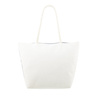 Torba Plażowa materiałowa marynarska lekka duża A4 shopper canvas Bellugio