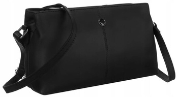 Torebka damska w typie listonoszki ze skóry naturalnej - Peterson