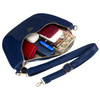 Nerka damska Peterson - granatowa, stylowa saszetka crossbody