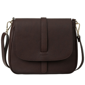 Torebka listonoszka Canaletto - elegancka skórzana torebka na co dzień