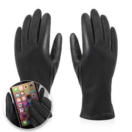 Rękawiczki damskie AUDREY iTOUCH czarny xl-135-cm