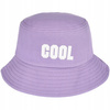 Kapelusz dwustronny bucket hat modny cool unisex