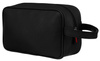 Kosmetyczka męska z ekologicznej skóry - Peterson, czarna elegancja