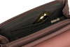Listonoszka damska David Jones w kolorze dusty pink z kieszeniami