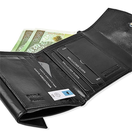 Portfel damski CLASSIC czarny