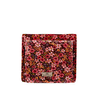 Portfel damski BajuBaj – elegancki czerwony z naturalnej skóry