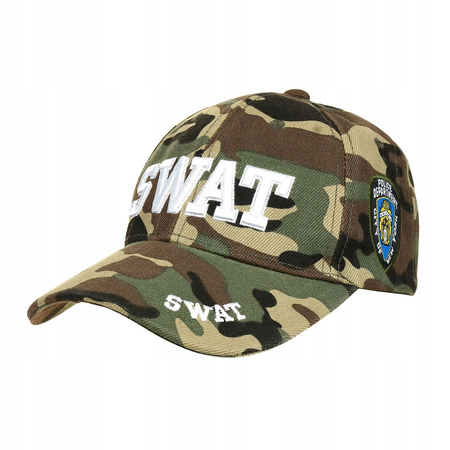 Czapka z daszkiem baseballówka SWAT uniwersalna