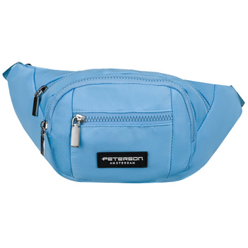 Saszetka sportowa Peterson w niebieskim kolorze, lekka i stylowa