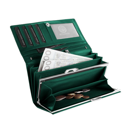 Portfel damski BASIC zielony