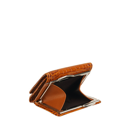 Portfel skórzany Canaletto krokodyli z RFID - elegancja w miniaturze