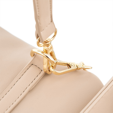 Elegancka torebka na ramię MILEY bezowy